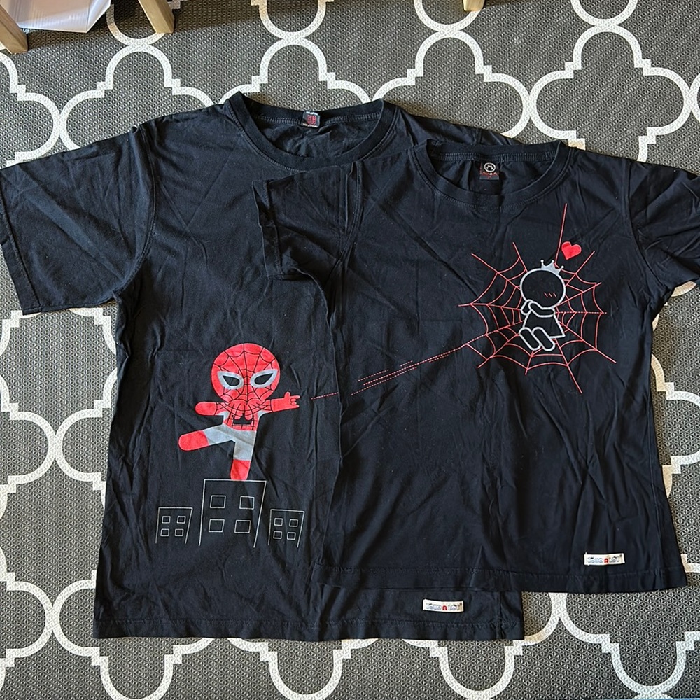 HIS and HER matching couple T-shirt